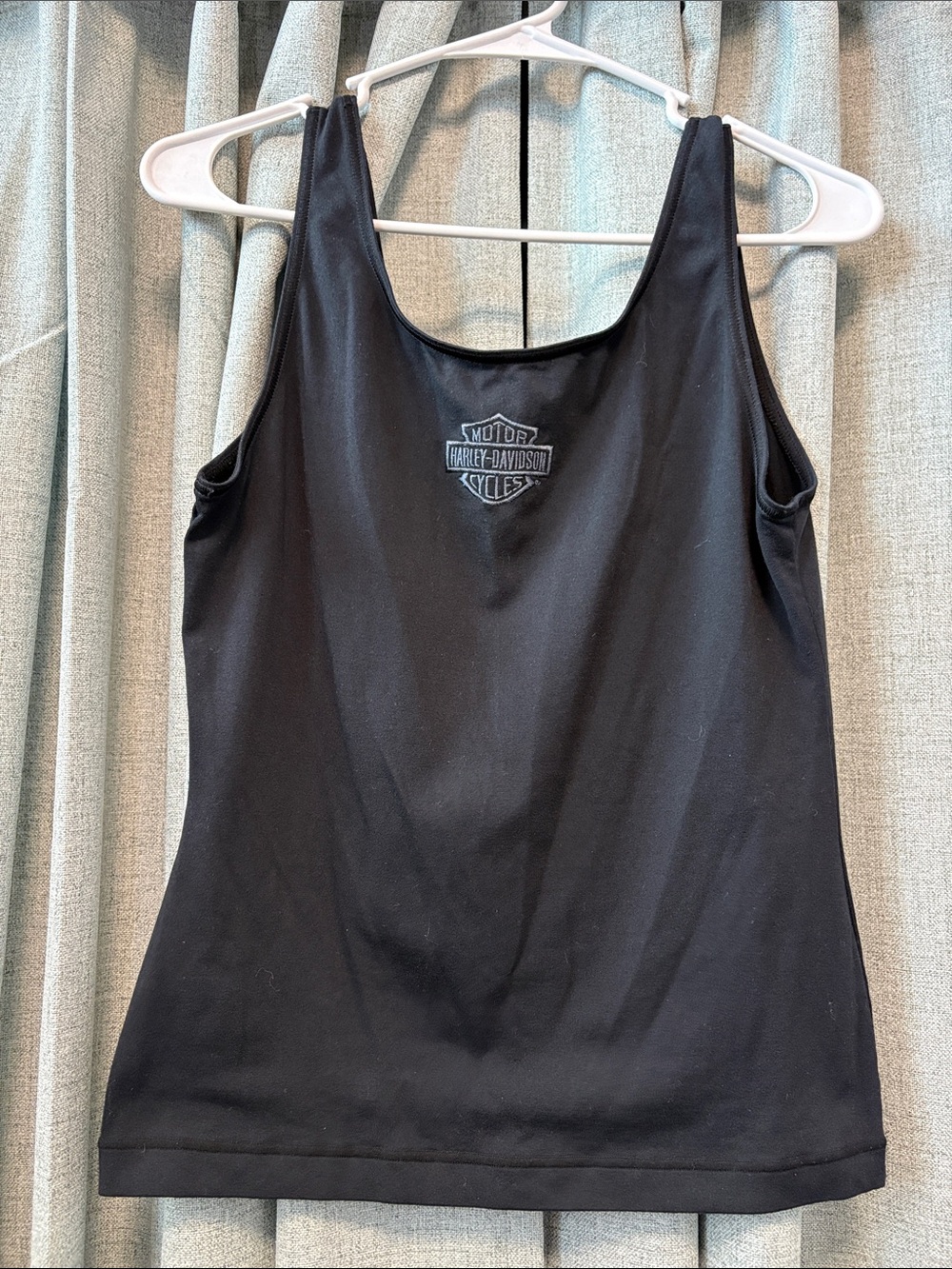 Harley-Davidson Black Women's Embroidered Logo Tank